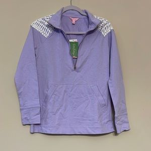 Lilly Pulitzer Skipper Popover in Light Lilac Verbena